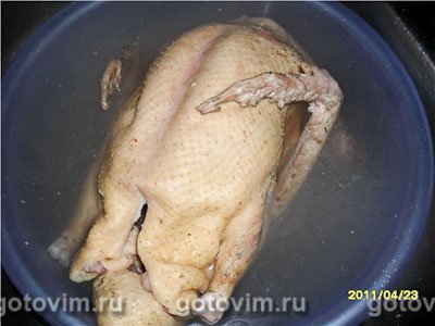 Утка с яблоками и черносливом Утка с яблоками и черносливом