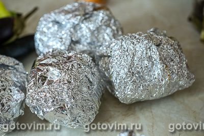 Картофель, фаршированный салатом оливье