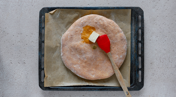 Осетинский пирог c сыром и зеленью, пошаговый рецепт с фото