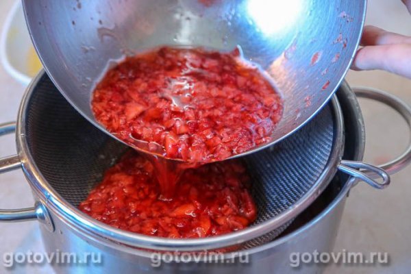 Лимонад из клубники и каркаде