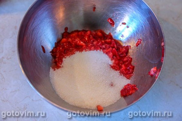 Лимонад из клубники и каркаде