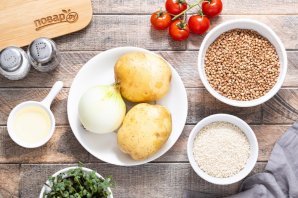 Гречневые котлеты постные