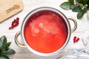 Кисель из варенья