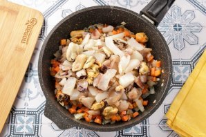 Морепродукты с рисом