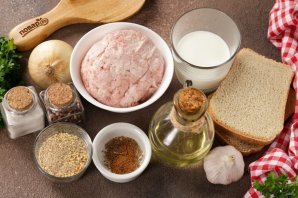 Котлеты из фарша с хлебом Котлеты из фарша с хлебом