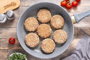 Гречневые котлеты постные