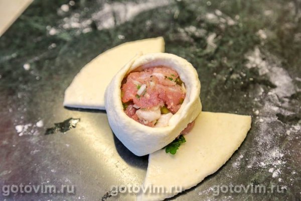 Кныши с рубленым мясом Кныши с рубленым мясом