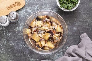 Быстрые маринованные баклажаны