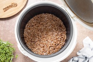 Каша гречневая в мультиварке
