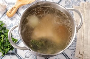 Борщ с картофелем