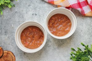 Десерт из клубники и ревеня Десерт из клубники и ревеня