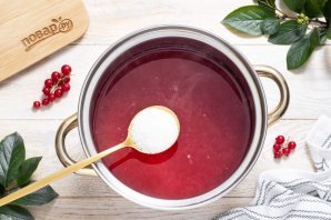 Кисель из варенья