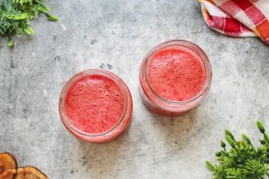 Клубника протертая с сахаром