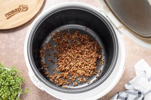 Каша гречневая в мультиварке