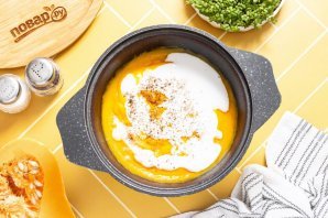 Суп-пюре из тыквы