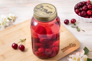 Вишневый компот на зиму