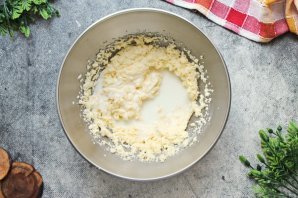 Клубничный пирог с пахтой