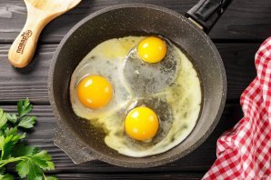 Яичница с сыром Яичница с сыром