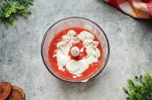 Голубцы ленивые в сметанном соусе