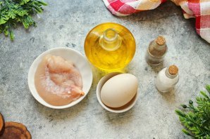 Яичница с курицей Яичница с курицей