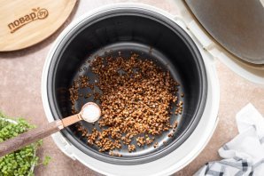 Каша гречневая в мультиварке