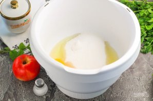 Миндально-яблочный пирог