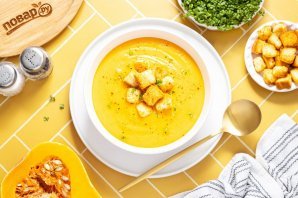 Суп-пюре из тыквы