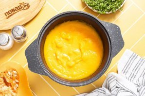 Суп-пюре из тыквы