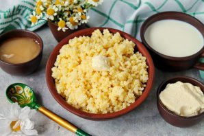 Пшенная каша в микроволновке