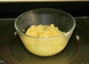 Пшенная каша в микроволновке