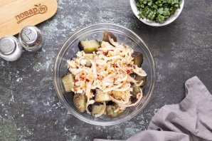 Быстрые маринованные баклажаны