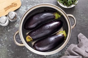 Быстрые маринованные баклажаны