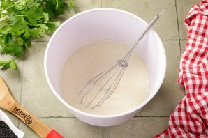 Быстрый пирог с капустой Быстрый пирог с капустой