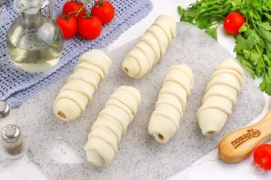 Сосиска в тесте в духовке