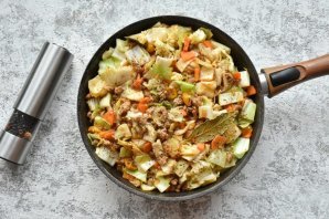 Жаркое из капусты