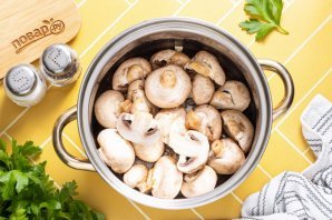 Быстрое маринование шампиньонов