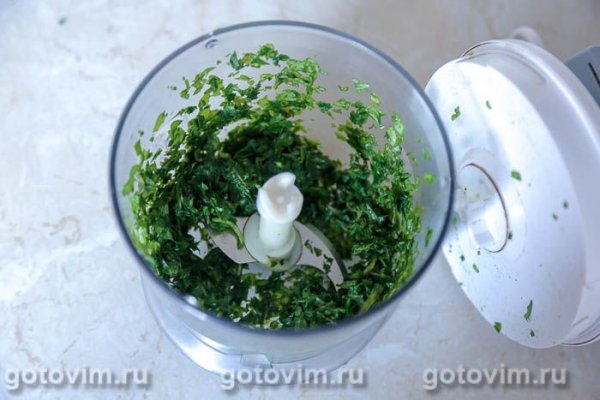 Лимонад из базилика с лимоном