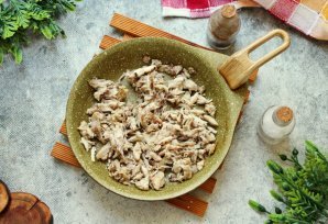 Яичница с курицей Яичница с курицей