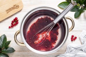 Кисель из варенья