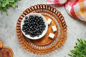 Черника с сахаром на зиму