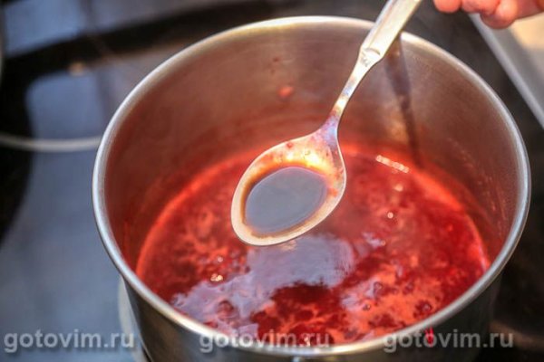 Малиновый соус к мясу