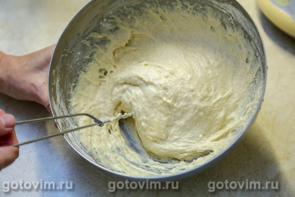 Заливной пирог со спаржей и ветчиной