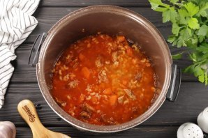 Макароны с мясом в мультиварке Макароны с мясом в мультиварке