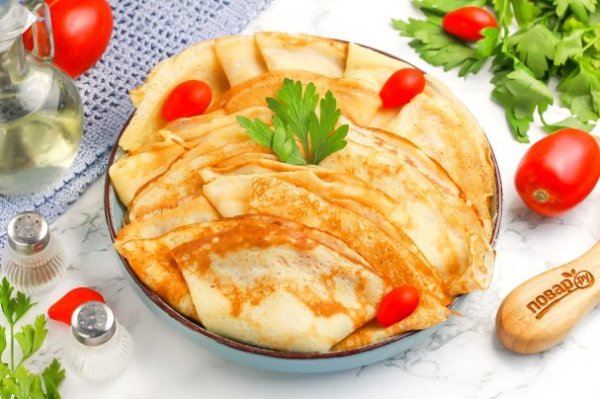 Блины на 1 литр молока Блины на 1 литр молока