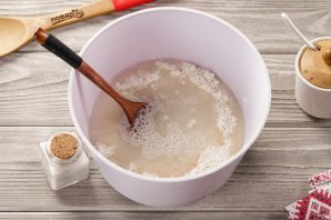 Дрожжевое тесто в микроволновке