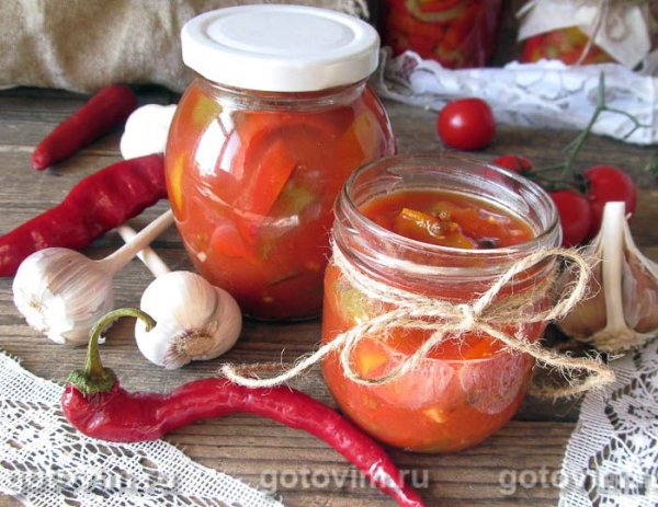 Острое лечо по-венгерски