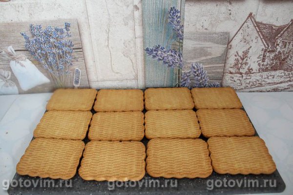 Десерт из печенья без выпечки
