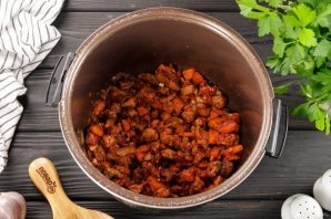 Макароны с мясом в мультиварке Макароны с мясом в мультиварке