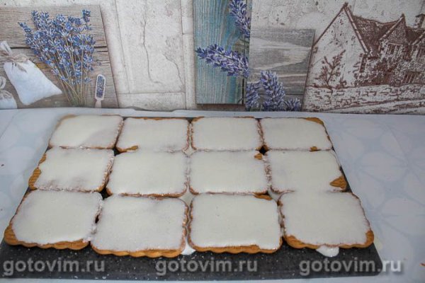 Десерт из печенья без выпечки