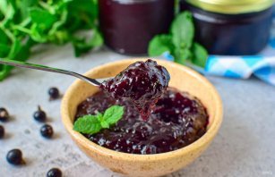 Варенье из смородины черной пятиминутка